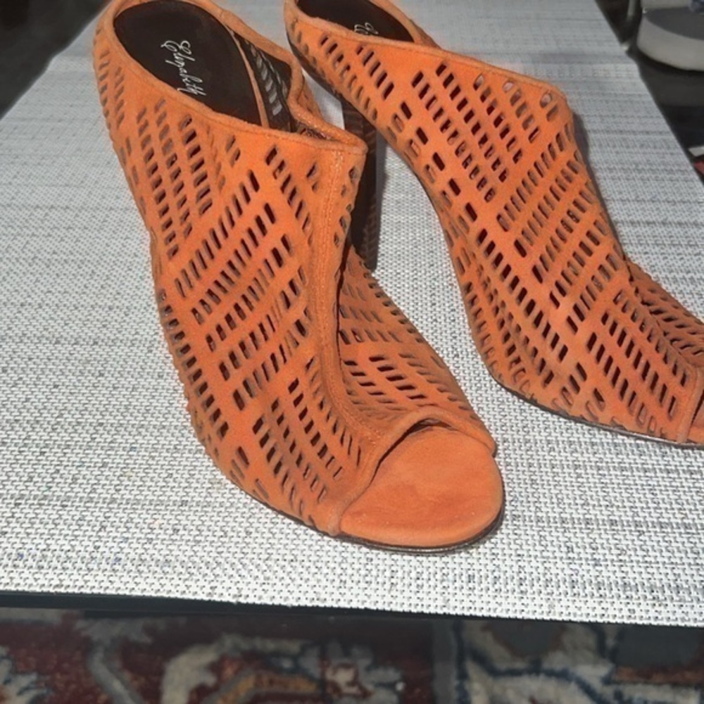 Elizabeth & James Peep Toe Mule